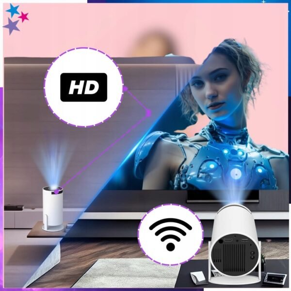 Портативний LED-проектор з Android HY-300 – ваш новий спосіб розваг - Зображення 8