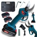 Акумуляторний секатор 68V – надійний інструмент для догляду за садом і виноградником!