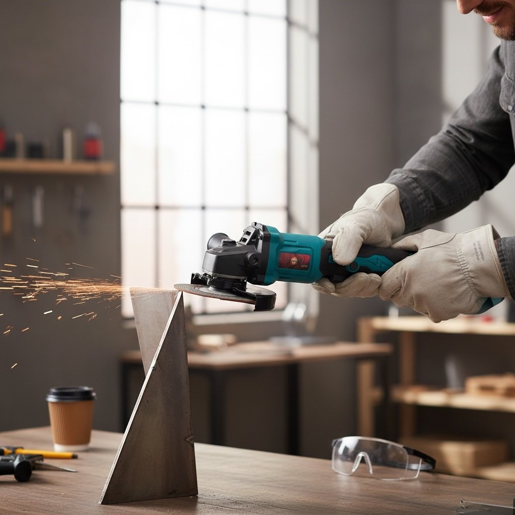 Набір акумуляторних інструментів 2в1 48VF: болгарка + дриль-шуруповерт - Зображення 11