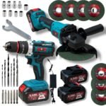 Набір акумуляторних інструментів 2в1 48VF: болгарка + дриль-шуруповерт