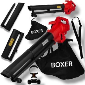 Повітродув-пилосос-подрібнювач BOXER 3410 3в1 (мішок)