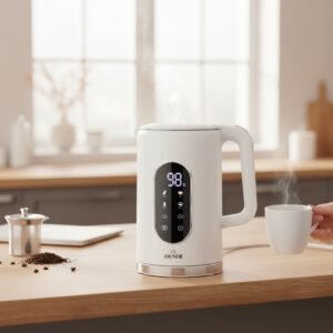 Електричний чайник ZILNER ZL-148 з LED-дисплеєм, 1,7 л, регулювання температури, Keep Warm