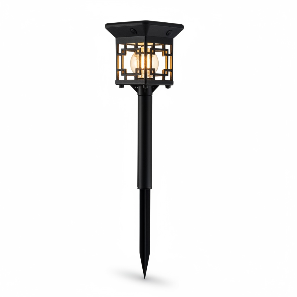 Сонячні садові світильники (комплект 2 шт) – LED світильники для доріжок, саду та фасаду будинку - Зображення 5